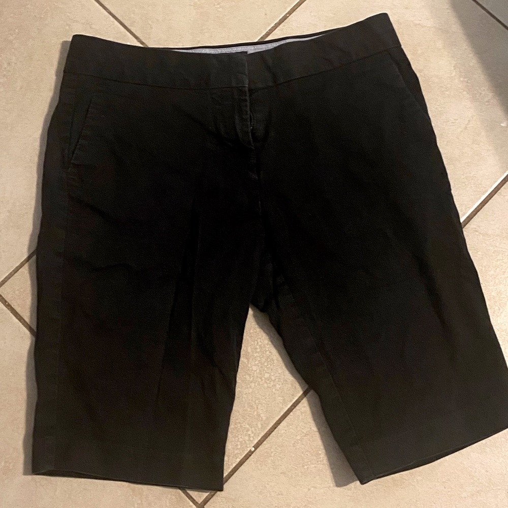 Nautica Black Capri Shorts